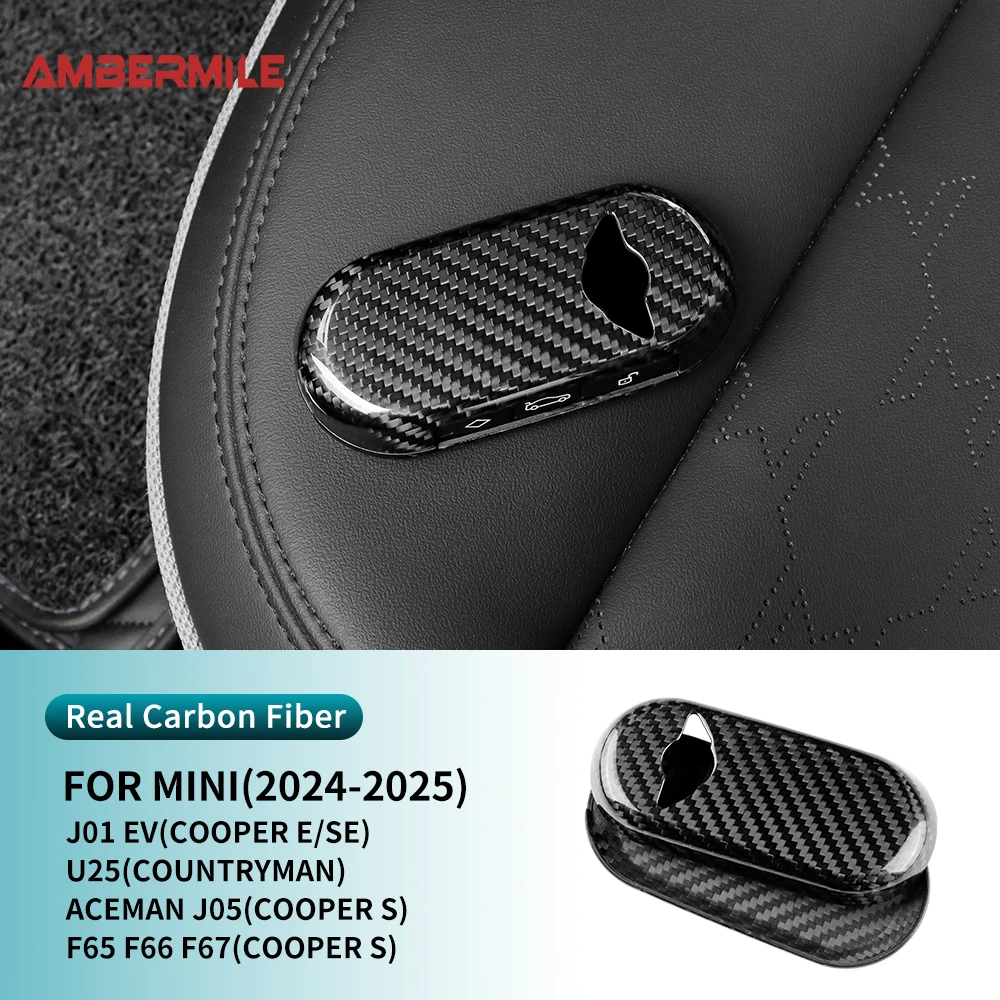 Custodia Chiavi In Pelle Scamosciata Per MINI Cooper F65-F67 2023-2026 E Countryman U25 | Protezione 360° Anti-Graffio | Installazione Senza Attrezzi