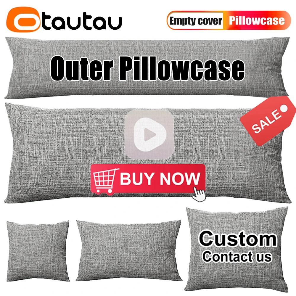 Description Picture 3 of itemOTAUTAU Full Sizes Rectangle Inner Pillowcase Insert Cushion Cover Long Body Throw Pillow Case Anime Dakimakura Backrest ZT2ND2T