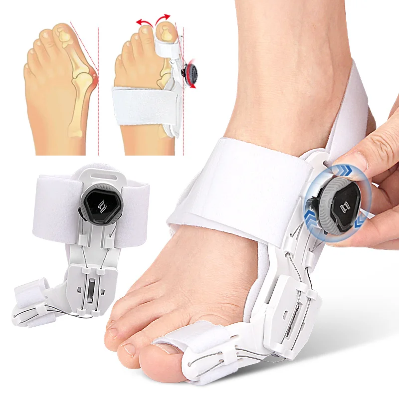 1 PCS Orthopedic Corrector Polyester Foot Bone Protrusion Corrector Skin Friendly Anti-wear for Thumb Correction Foot Care Tool toe corrector