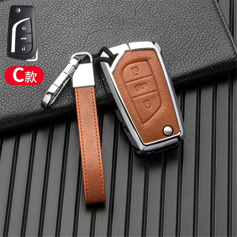 Cover per chiave/telecomando per toyota highlander rav4 izoa chr levin camry corolla reiz 2010 2011 2012 2013 2014 2015 2016 2017 2018 cover - S4cb62ad00cb348d6941c715e1ed6584aj