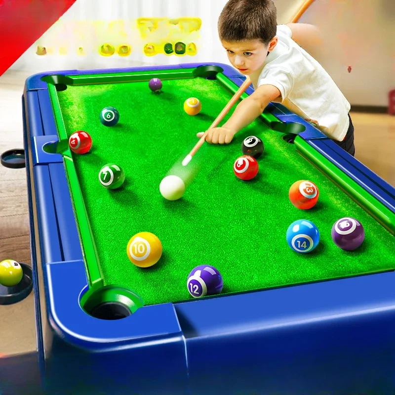 

New Board Games Billiards Snooker Toy Children Home Party Table Sports Game Kids Parent Child 6 kinds of play Kids gifts Toys