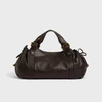 Sac à main Vintage en Pu souple pour femmes, grande capacité, nouvelle mode, fourre-tout de couleur unie, sac à bandoulière Design de luxe pour le Style quotidien 2