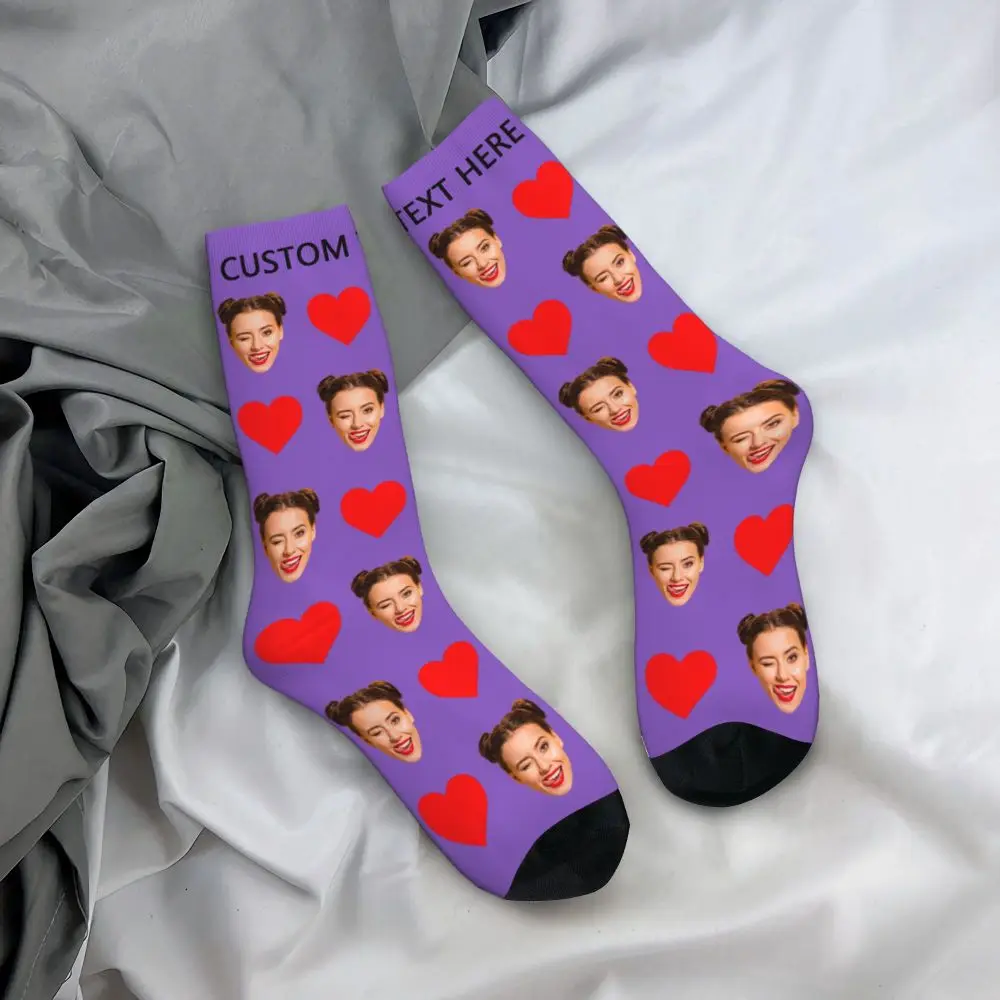 Personal Custom Avatar Printed Socks Cozy Sport Middle Tube Socks Cotton for Unisex Birthday Present 88 S4cb6467a39bd44aab849631b5f6069230