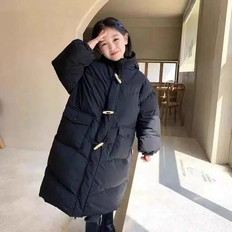 Langya cotton-padded coat Black