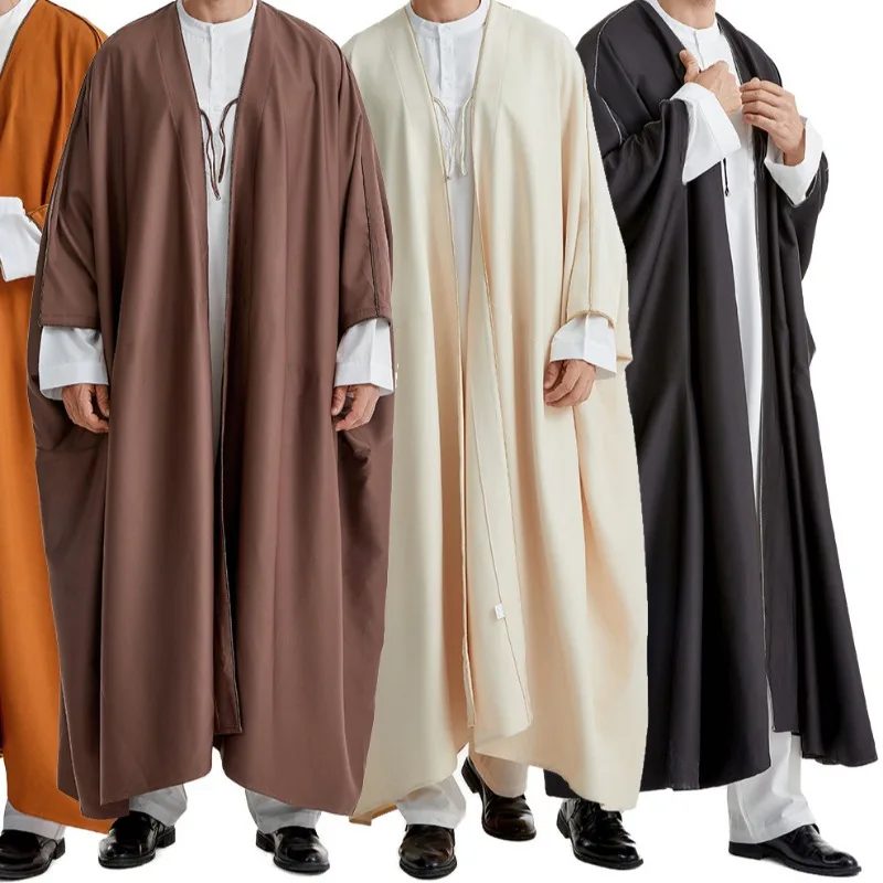 Discover the Essence of Arabian Fashion: Men's Thobe as the Perfect Outerwear-Celebrate Saudi Arabia, Iran & Dubai in UAE!