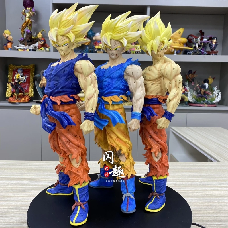 NEW 2020 The Movie Dragon Ball GT Transformation Evolution Saiyan Oozaru  Golden Great Ape Giant Form Goku Figure Statue Great Monkey DBZ Collection  Model 43cm Ornaments