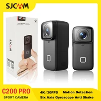 SJCAM C200 Pro 4K Action Camera with Portable Body 5M Waterproof FHD 6-Axis GYRO Video Body 5G WiFi Night Vision Sports DV 1