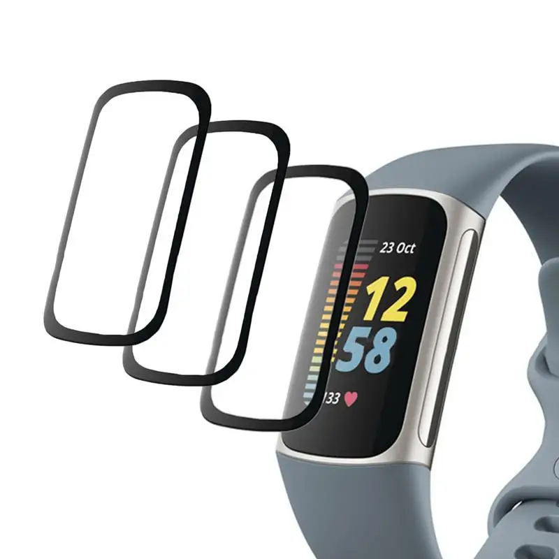 

Защитная пленка для смарт-часов Fitbit Charge 5, 3 шт.