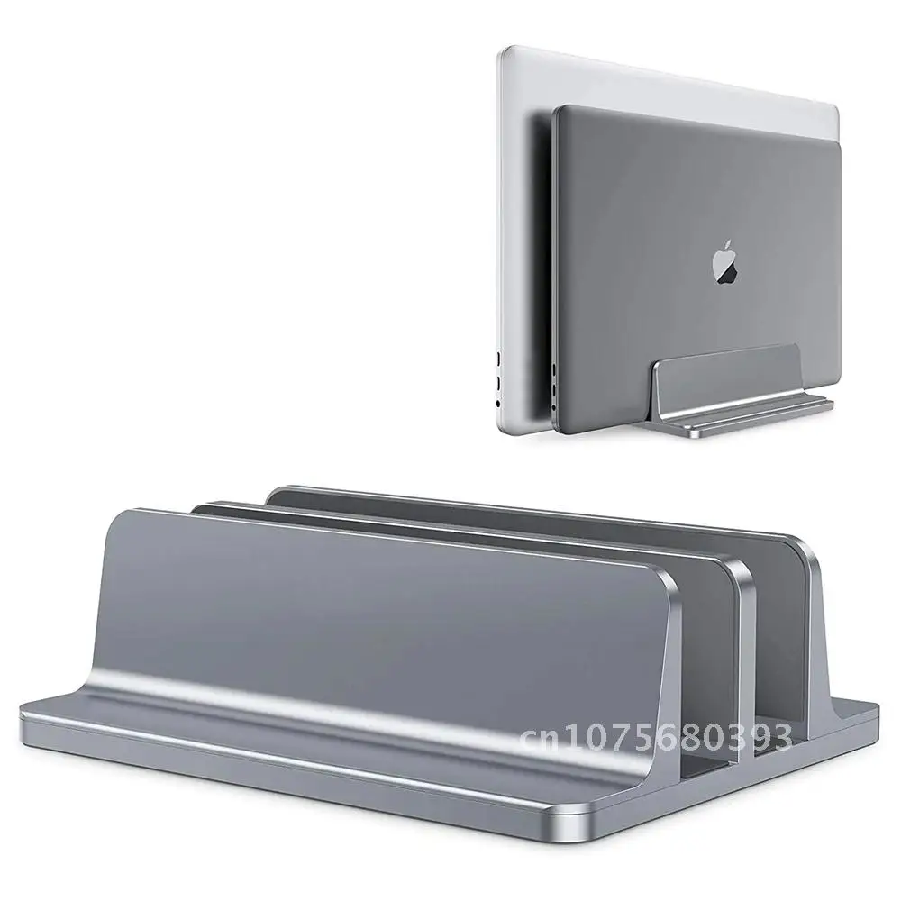 

Aluminium Adjustable Vertical Portable Notebook Mount Support Base Holder For MacBook Pro Air Accessory Book Stand