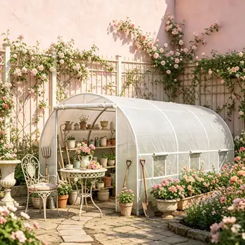 Walk-In Tunnel Greenhouse 1