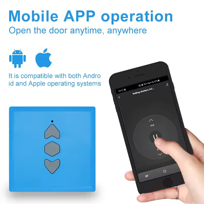 Serranda Avvolgibile Telecomando Telefono Cellulare Wireless Wifi Porta Del Garage Elettrico Telecomando Avvolgibile