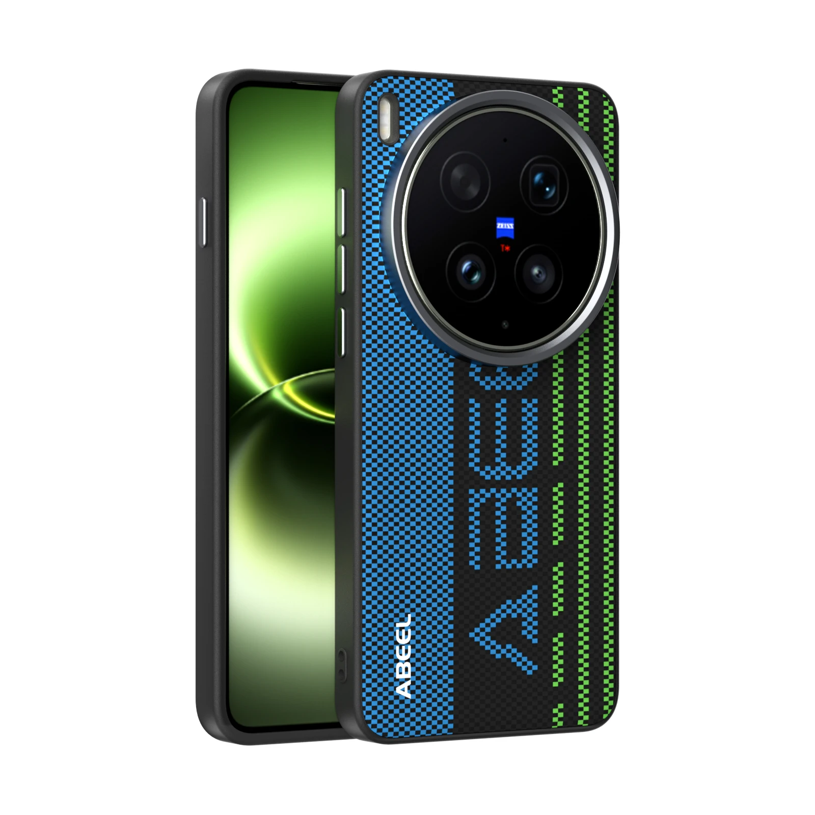 Enhanced Product Title:  
Premium Magnetic Lens Protective Case with Wireless Charging Compatibility - Anti-Fall Design, Large Hole PC Cover