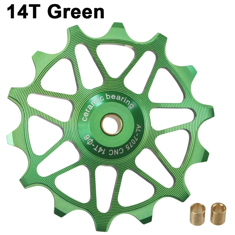 High-Performance Ceramic Bearing Jockey Wheel Guide Pulley for Bikes