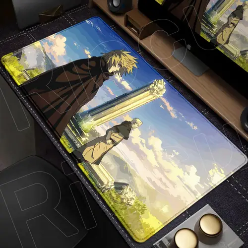 XXL Large Mousepad Vinland Saga 90x40CM Mouse Pad E-sports Gaming Keyboard Protector PC Accessories HD Computer carpet Desk Mat - Image 23