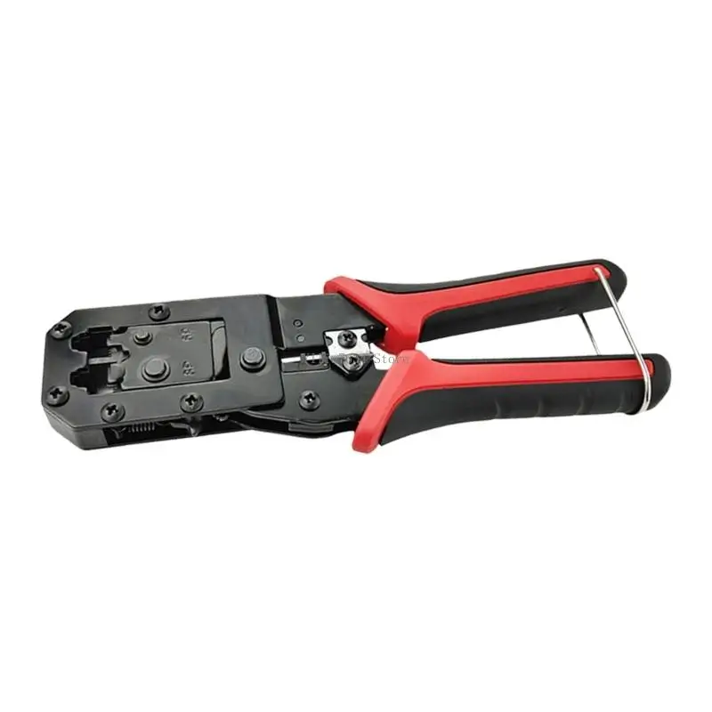 RJ45 RJ11 커넥터용 네트워킹 크림퍼 도구 통합 와이어 커터 스트리퍼