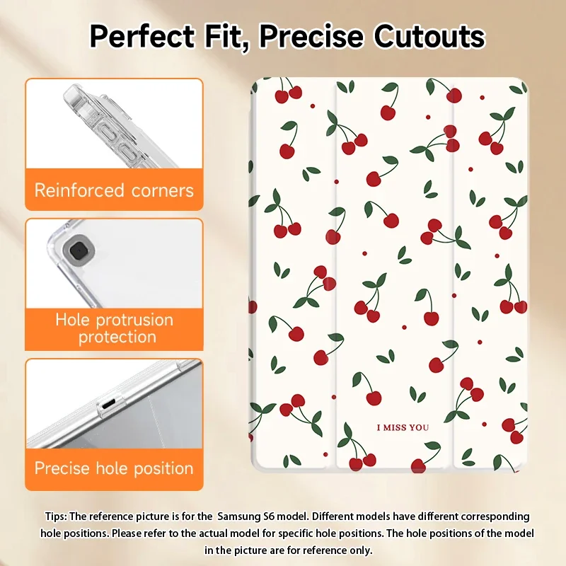 Vibrant Double-Sided Painted Protective Tablet Case
