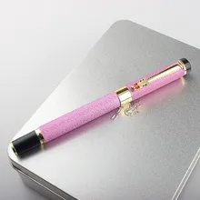 

1 PC High Quality Fountain Pen Business Metal Writing Signing Calligraphy Pens Gift Office School Stationary Supplies 03923
