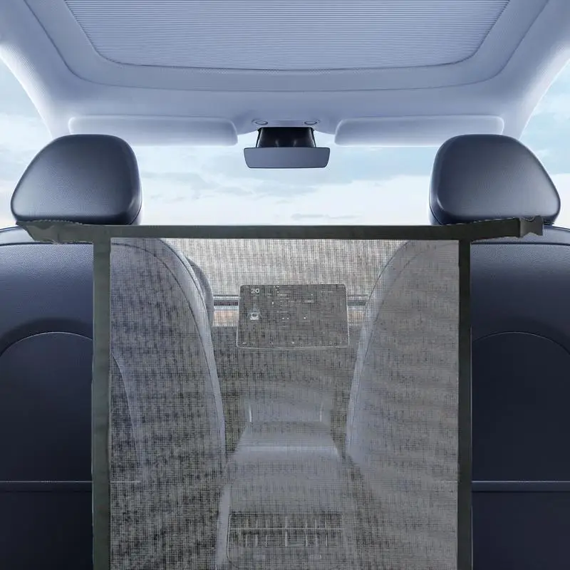 Pet Barrier For Car Pet Safety Net Guard For Auto Breathable Car Back Seat Protective Network Auto