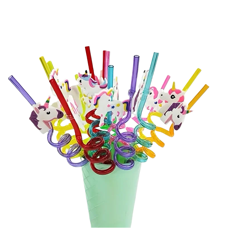 Kids Themed Party Straws 3