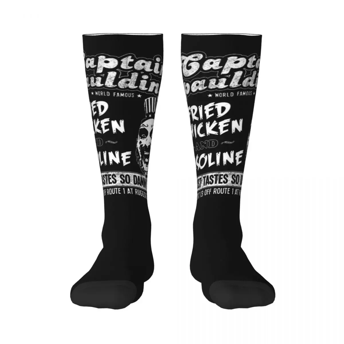 

Thumbnail 3 Of 3 Captain Spaulding Sticke Adult Stockings Vintage High elasticity Contrast color socks Elastic Stockings