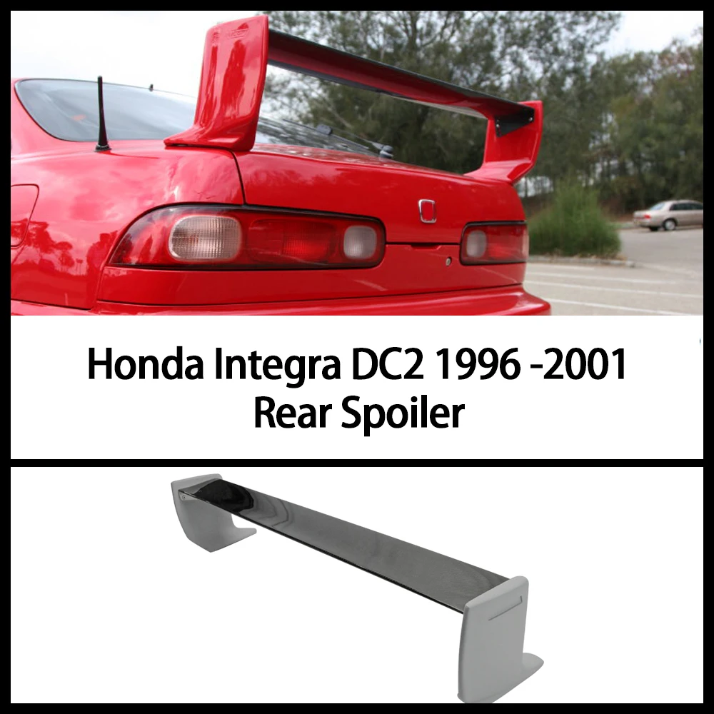 Applicable to the carbon fiber modified rear wing of the Honda Integra ...