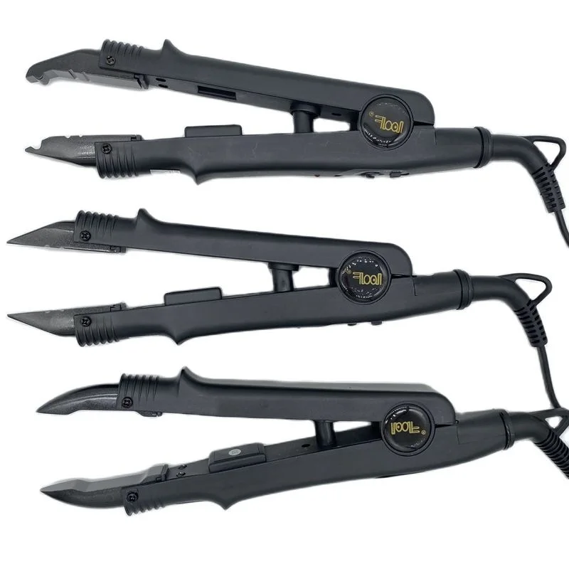 EU plug Hair Extension Iron A/B/C Tip Hot Fusion Temperature Controllable