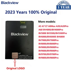100% Original For Blackview A7 A5 A60 E7 E7S A8 Max A20 BV4000 BV5000 BV6000 BV6000S BV7000 BV8000 BV9000 Pro Phone Battery