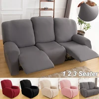 1/2/3 Seater Recliner Sofa Slipcovers Elastic Couch Protector Stretch Recliner Armchair Covers Furniture Chaise Lounge Covers 1