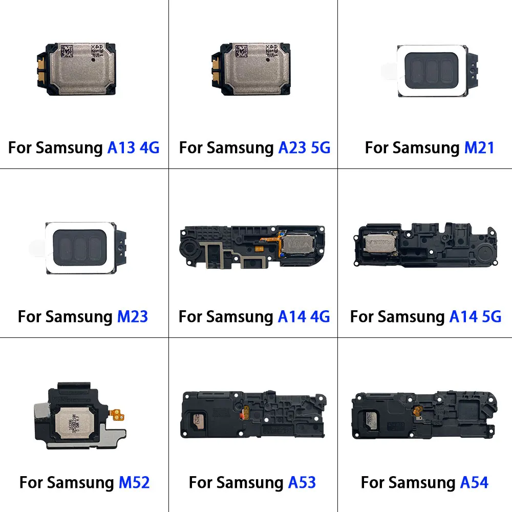 

New Loudspeaker For Samsung A23 A42 A53 A54 M21 M23 M52 A13 A14 4G 5G Loud Speaker Buzzer Ringer Sound Module