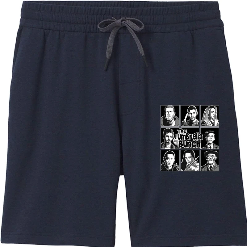 Vintage The Umbrella Academy Bunch Men Shorts Mencotton Shorts For Men Cha Diego Vanya Luther Allison Comic Summer Shorts For Me