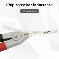 LCR SMD Test Clip Alligator Clamp 10mm Kelvin Copper Gold Plate Clip Battery Test For M6013/M4070/MESR-100/MLC500 Inductor 2