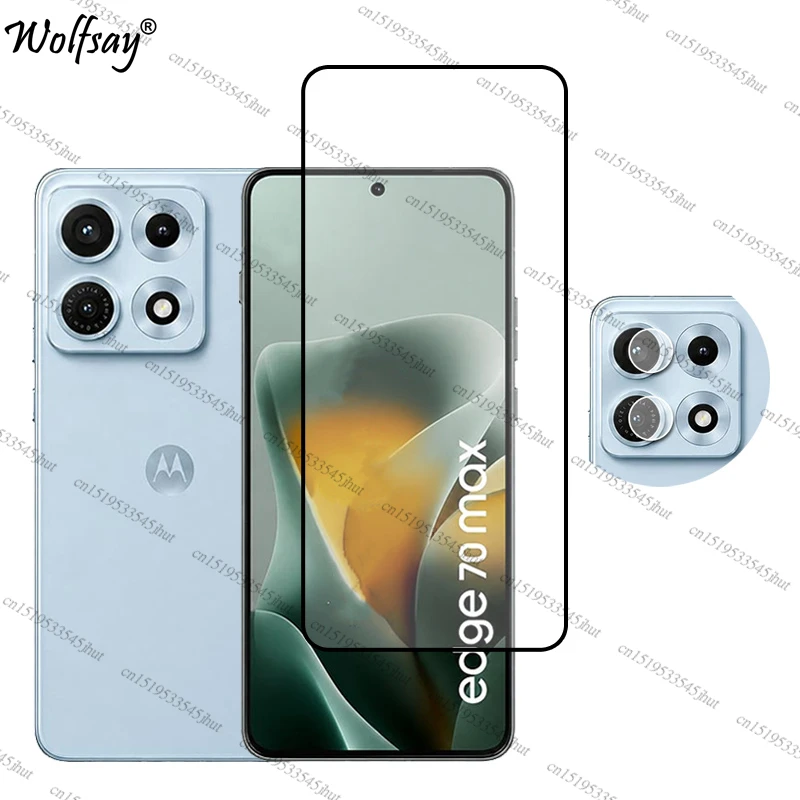 Premium Tempered Glass Screen and Camera Protector Set