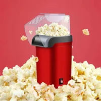 Automatic Popcorn Machine Home Small Electric Popcorn Popper Machine Fully Automatic Children's Popcorn Machine For Home Kitchen 1