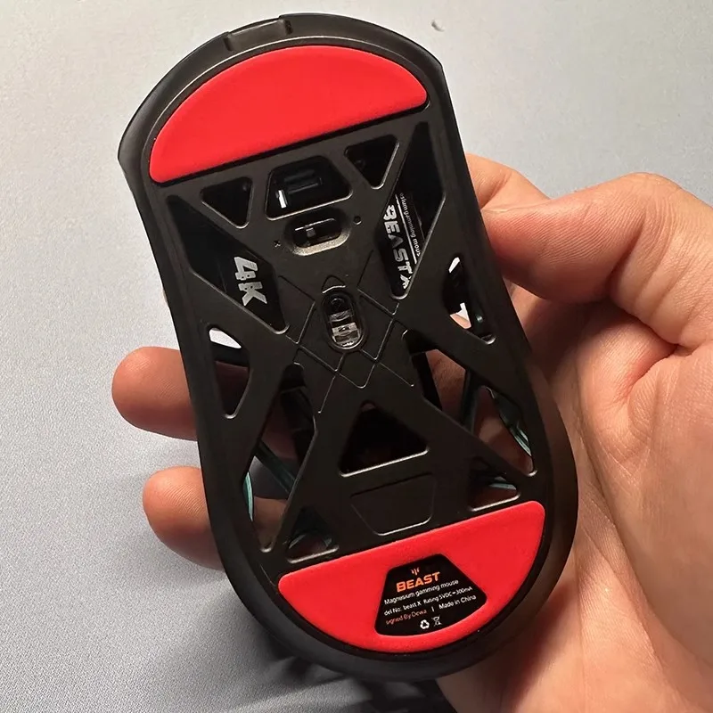 Substituição Patins para Wlmouse Besta Mini Controle de Velocidade Versão Gelo Desliza Pés Ptfe Conjunto