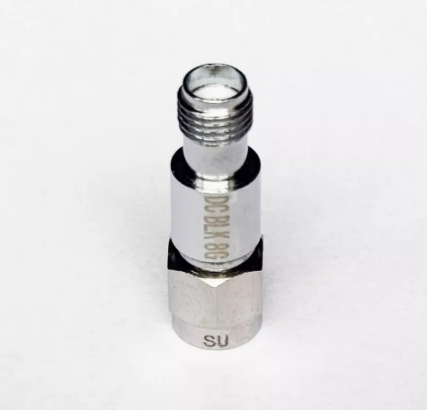 RF DC blocker DC-Block; frequency Freq: 50k-8G,13G,18G SMA / N / BNC TNC; DC blocking voltage: 50v