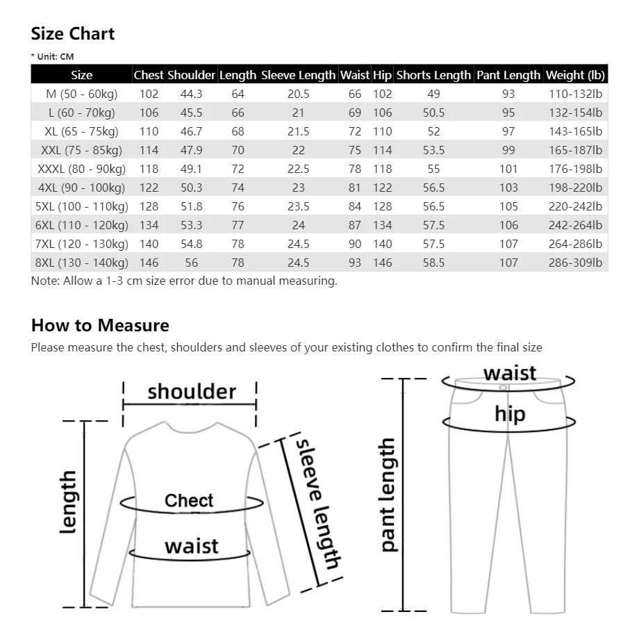 남성 티셔츠 정장 반바지 티셔츠 세트, 오버사이즈 6XL 7XL 8XL 플러스 사이즈 반팔 블랙 티셔츠 여름 패션 느슨한 빠른 건조