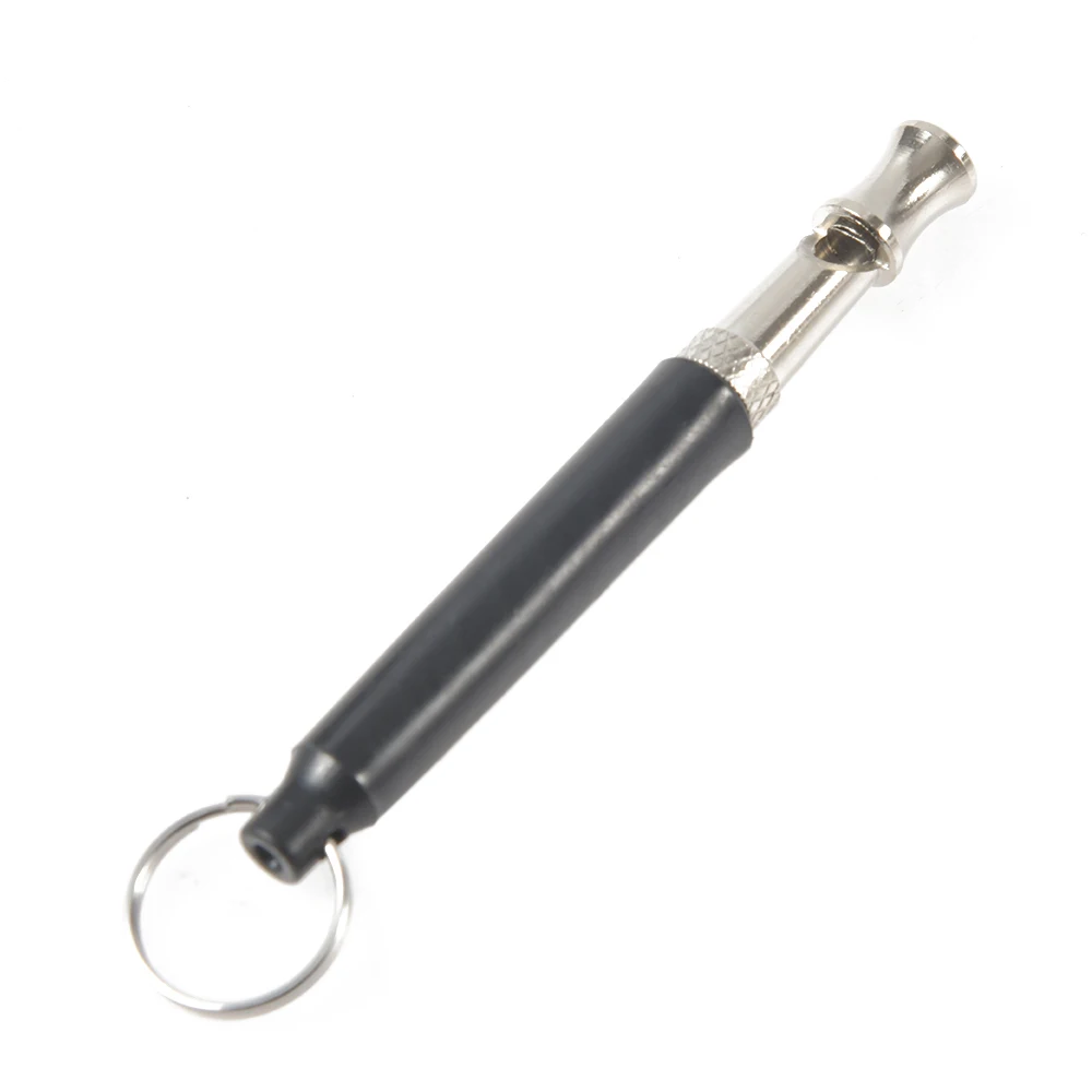 Pet Dog Training Whistle Supersonic Sound Pitch Trainning Whistles Cat Dog Training Obedience Black WhistleTool Whistle