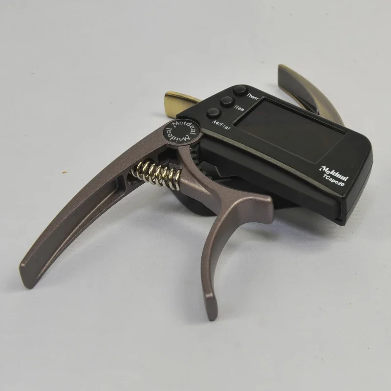 Guitar capo guitar accessories guitar tuner electric guitar tuners multifunctional 2-in-1 guitar tuner guitar capo TCapo20 with LCD for acoustic electric bass aluminum alloy