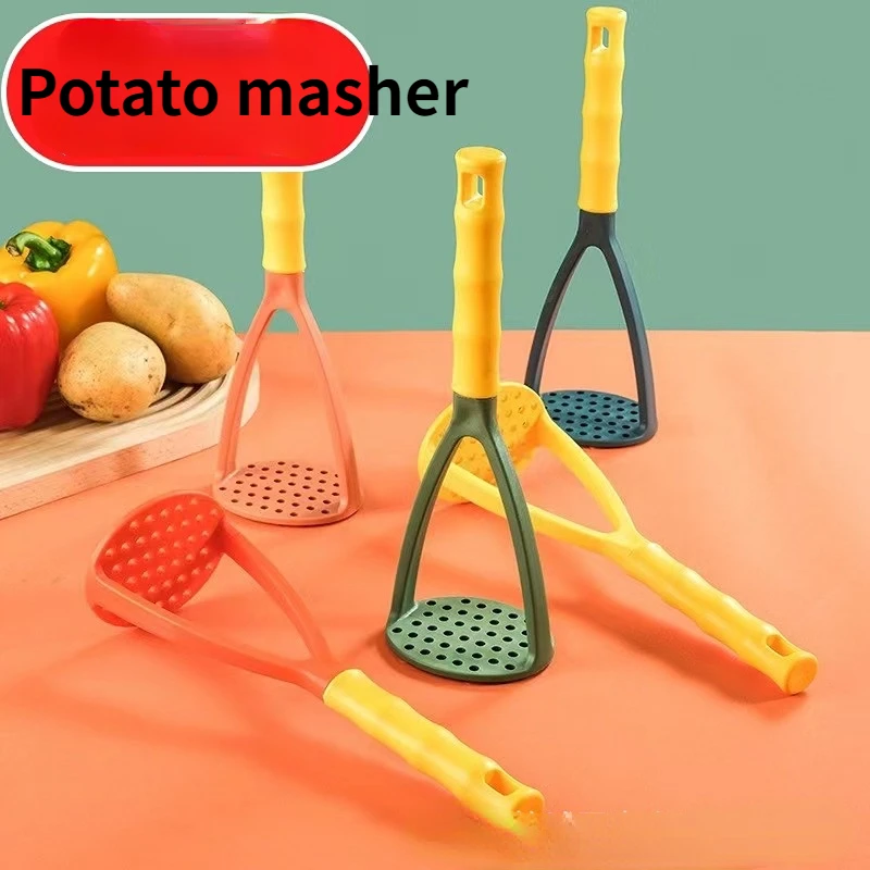 

PP Pressed Potato Masher Ricer Puree Juice Maker Potato Pusher Smooth Mashed Potatoes Crusher Fruit Tools Kitchen