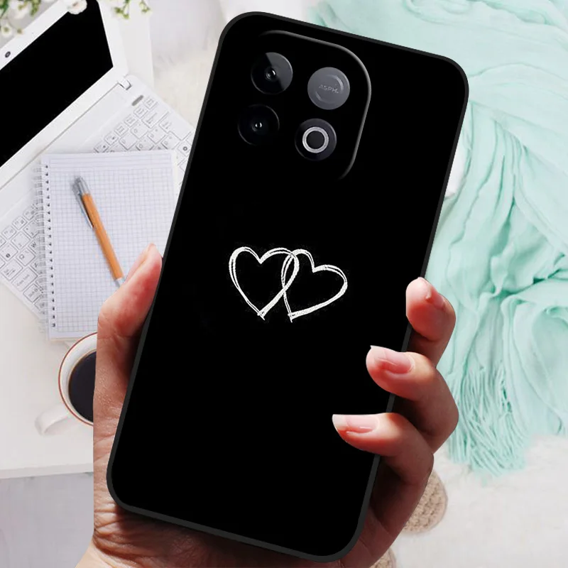 Premium Silicon Back Cover Phone Case with Soft Bumper Coque