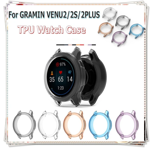 Ultra-Slim Protector Case for Garmin Venu 2 Plus Smart Watch Hollow out  Soft Cover for Venu 2 Plus Protective Bumper Shell 2022 - AliExpress