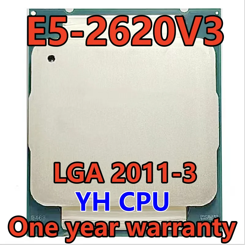E5-2620V3 V3 E5 2620v3 E5 2620 v3 SR207 2,4 ГГц шестиядерный двенадцатипоточный ЦПУ процессор 15M 85W LGA 2011-3