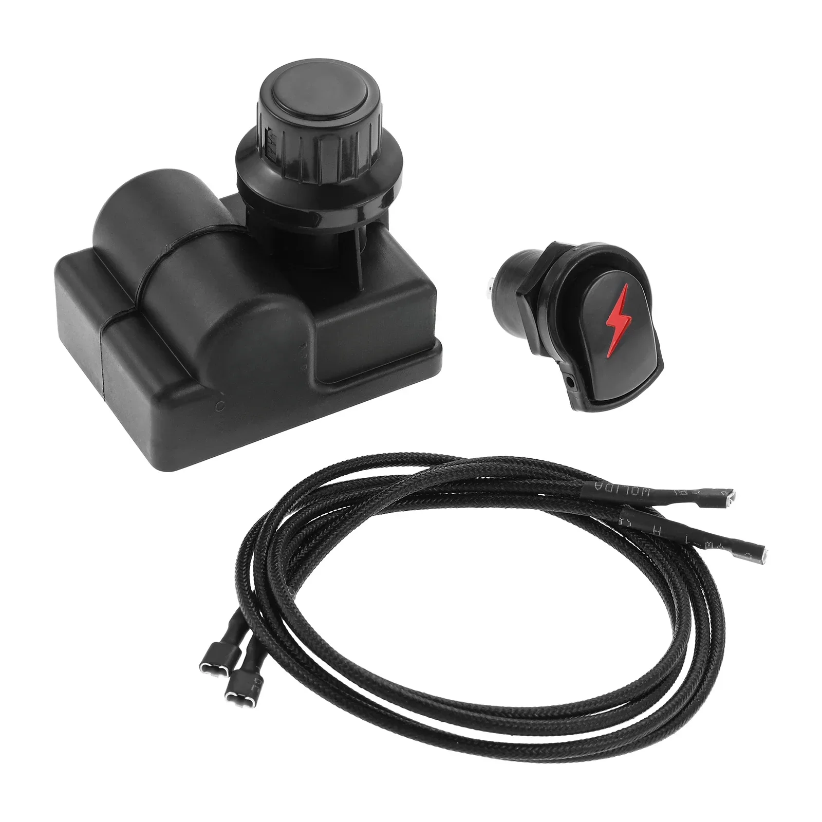 Grill Igniter Button Replacement Parts Fit for Most Char-Broil Models Ignition Systems 4 Outlets Remote Electronic Igniter Kit grill ignition system