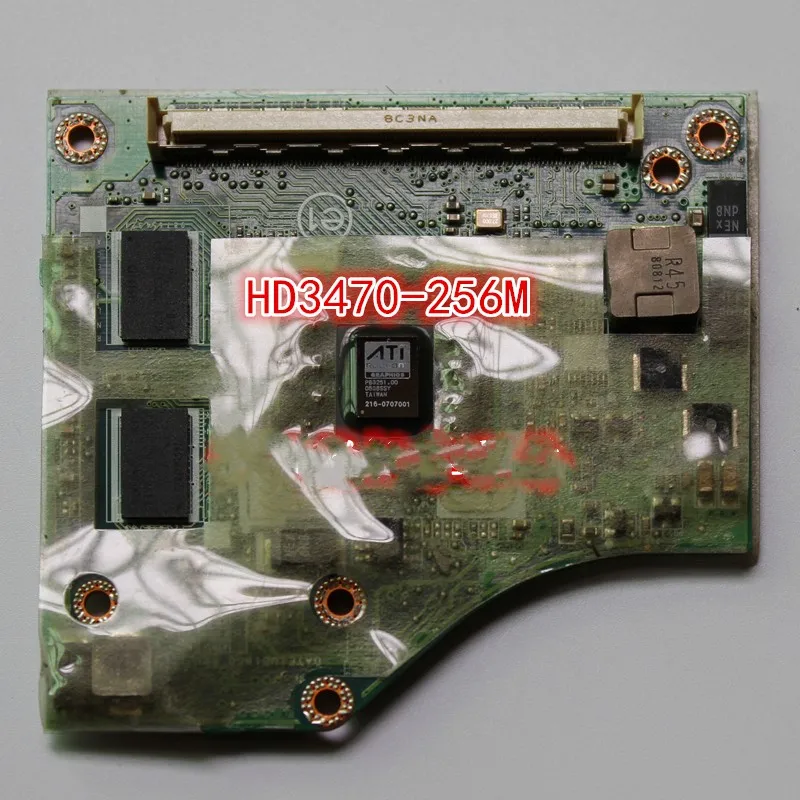 

Integrated video card for toshiba laptop, m300 u400 p300 p305 a300d ati graphics card for ati hd3470 256m 216-070700