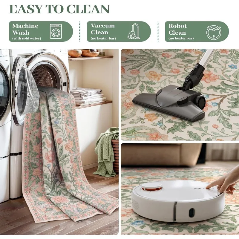 Floral Butterfly Rug for Bedroom Home Decorative Living Room Carpet Large Nursery Area Rugs Soft Non-Slip Floor Mat Ковер Tapis 6