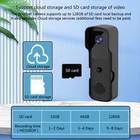 Smart Tuya WIFI Doorbell HD 1080P Video Outdoor Wireless Home Door Bell Waterproof Battery Intercom Speaker Phone Camera - Image 6
