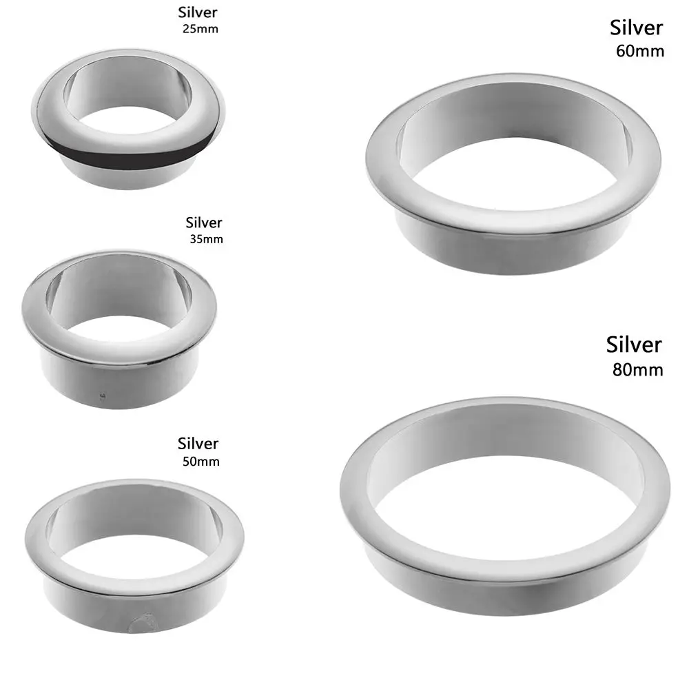 Cable Organizer Plastic Round Wire Hole Cover With Buckle Line Practical Desk Table Cable Fastener Computer Grommet Line Box Office Organizer
