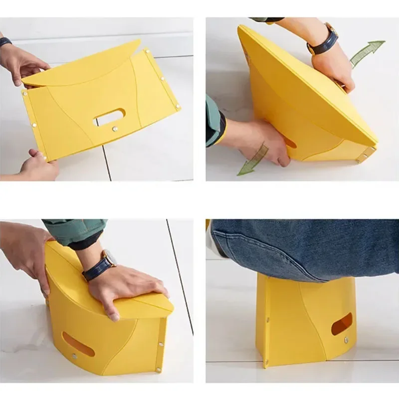 Folding Outdoor Fishing Bench Chair Portable Travel Creative Paper Stool Portable Ultra-Light Student Stool Portable Stool