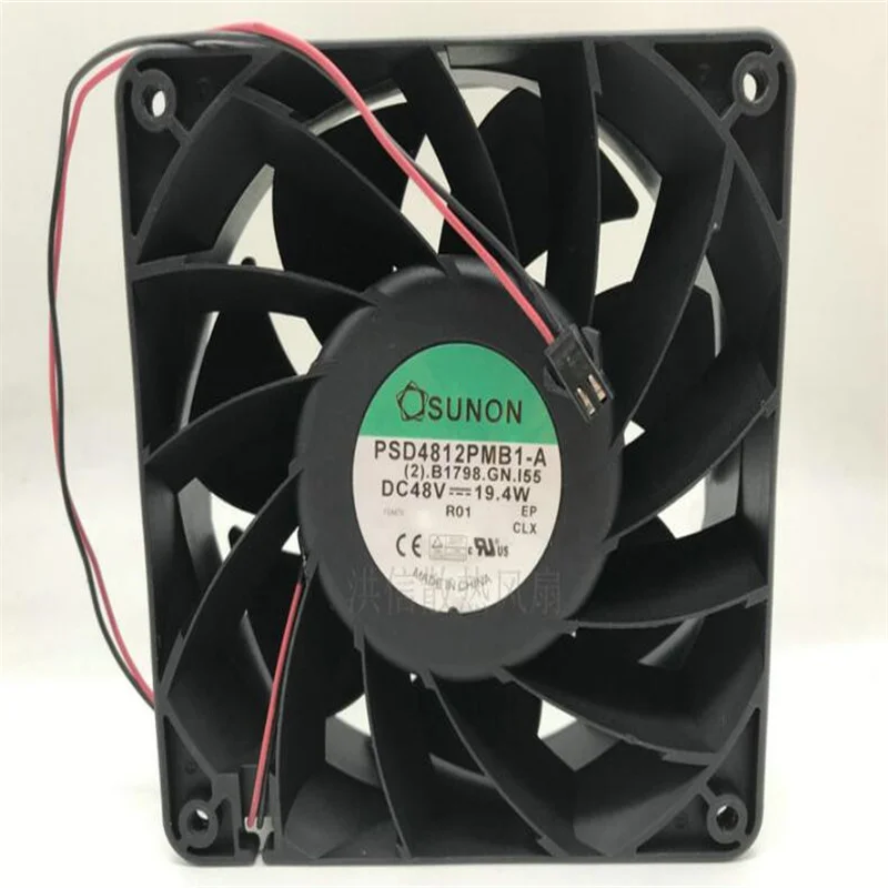 NMB 12CM 12038VA-48R-GL Ventola Di Raffreddamento DC Inverter 48V 0,90A Per Armadio