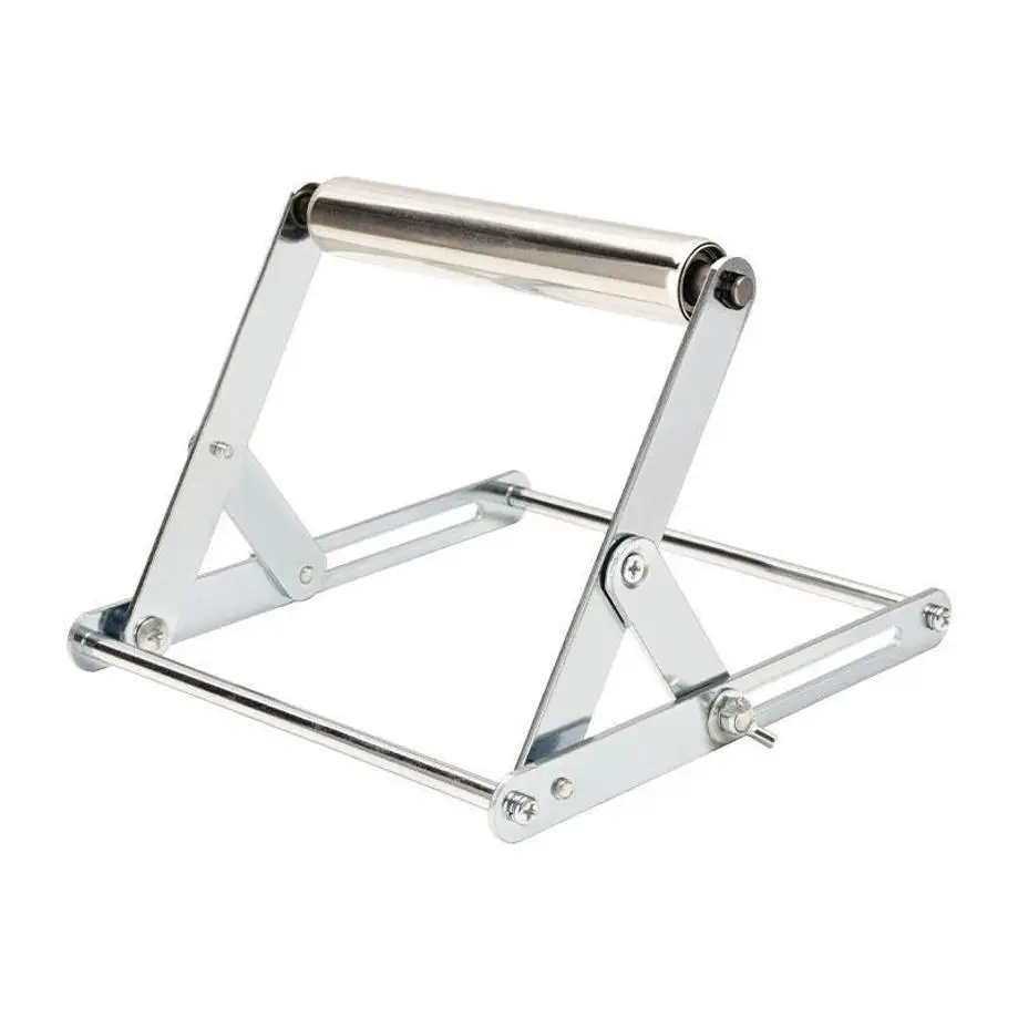1 Pcs Material Rack Long Material Auxiliary Support Frame Balance Bracket Adjustable Lifting Roller Bracket Foldable